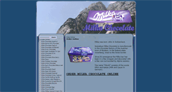 Desktop Screenshot of milkachocolate.buyorderonlineshopping.com